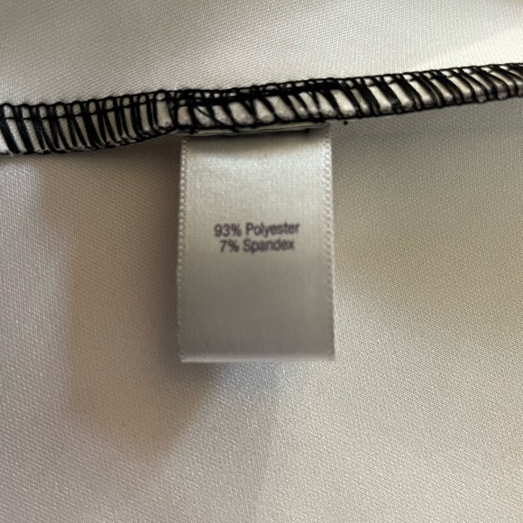 Jennifer Lopez Magenta Purple Abstract Fit & Flare Scuba Dress Size 4 - Picture 11 of 11